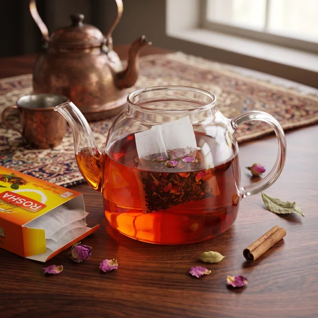 صافی کیسه‌ای چای و دمنوش