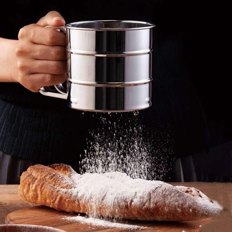 الک چرخشی استیل دسته دار