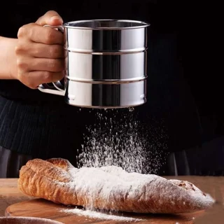 الک چرخشی استیل دسته دار
